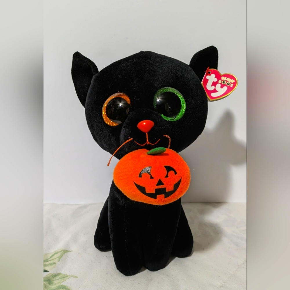 Ty Beanie Boo Halloween Shadow Cat